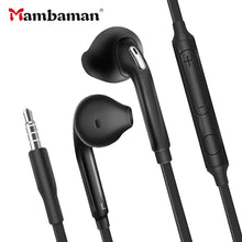 Load image into Gallery viewer, S6 Stereo Headset earphones Brand 3.5mm Earphone With Volume Mic Earbuds for Samsung Galaxy S7 S8 S9 S4 S8 Note 4 Dropshipping
